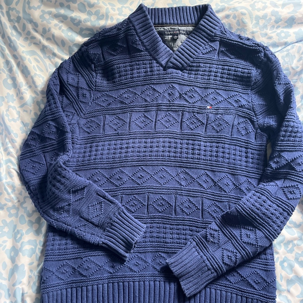 Tommy Hilfiger Men's Cable Knit Sweater